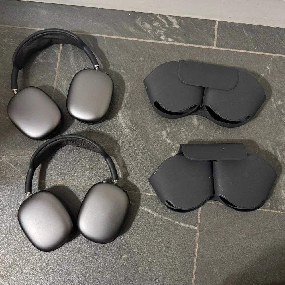 NOT WORKING Apple AirPods Max Space Gray Over Ear Wireless Headphones Smart Case